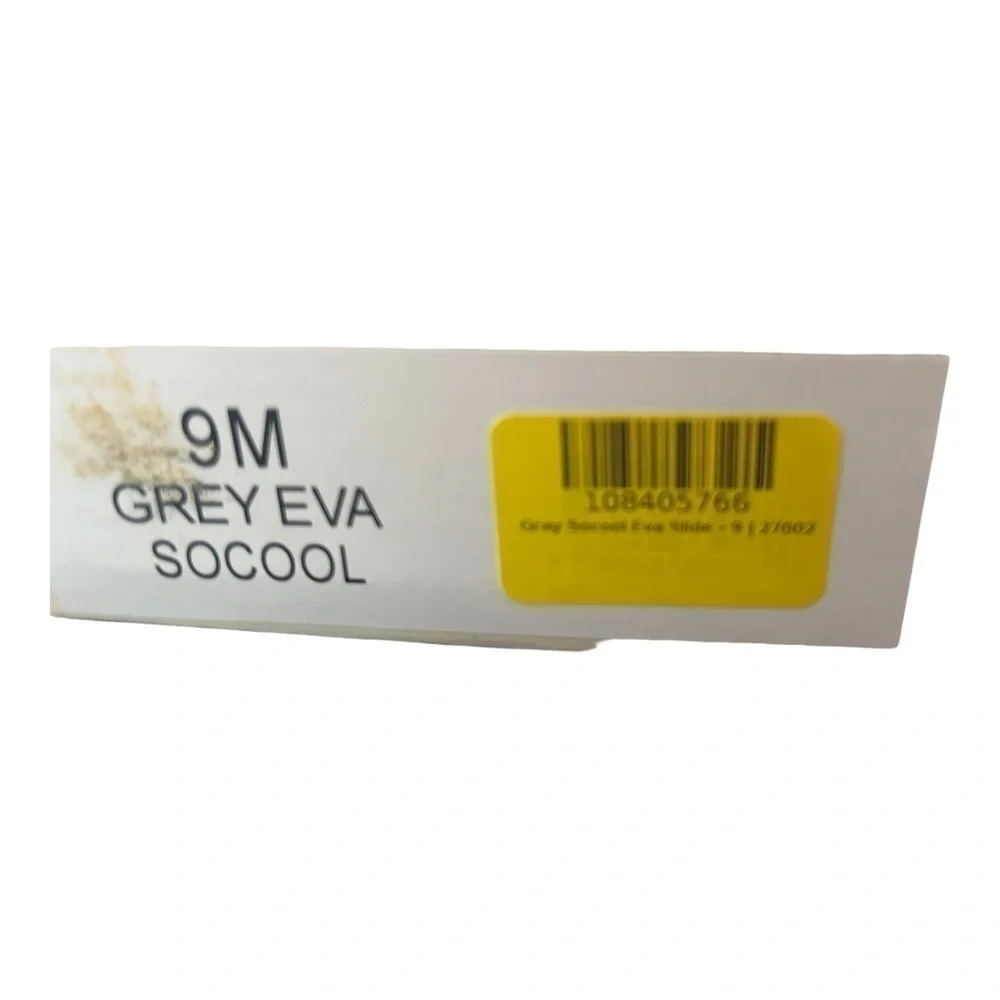 J Slides beach slides SOCOOL Grey EVA